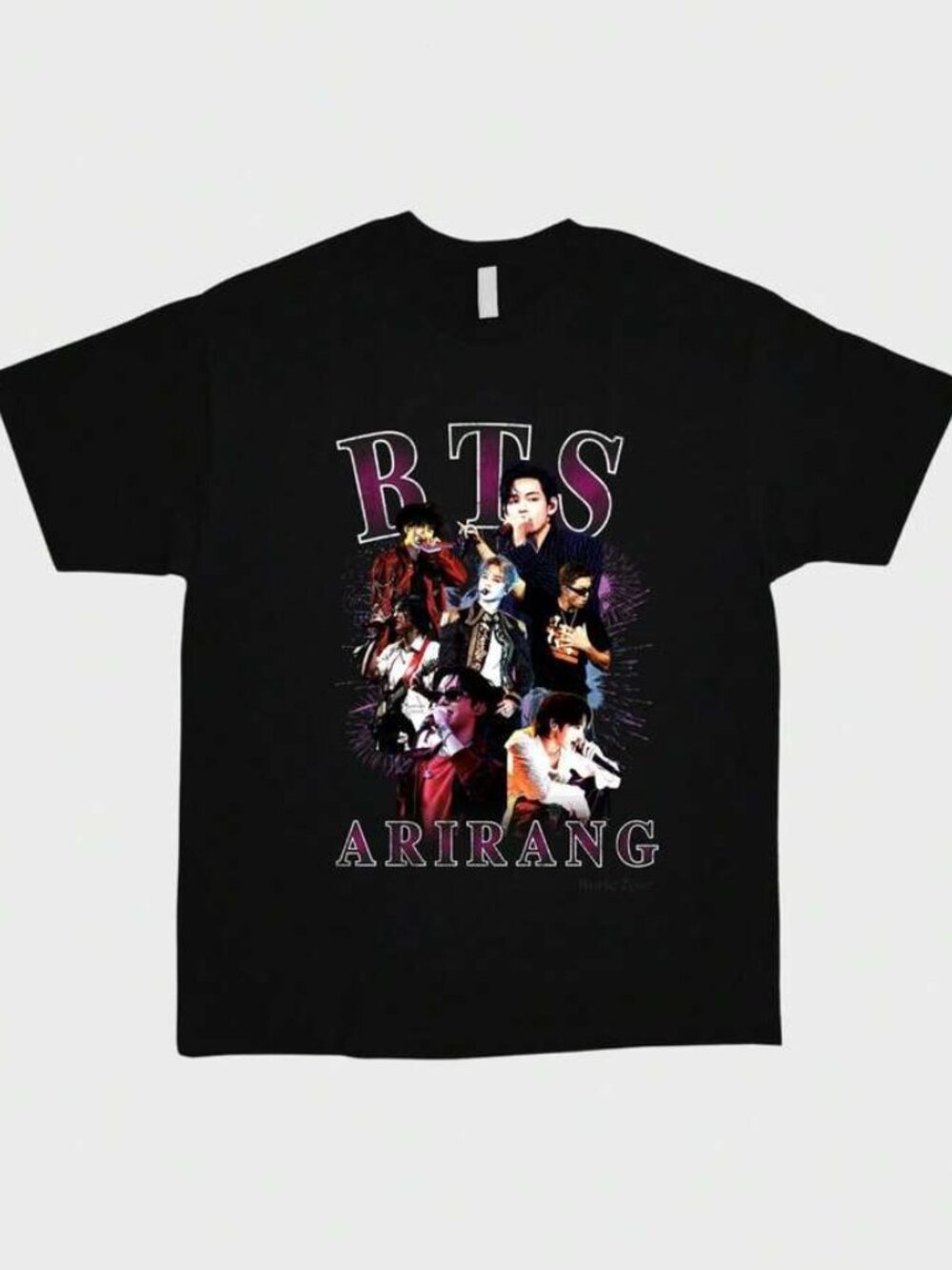 B.T.S T-Shirt Arirang Tour Korean Boy Band Unisex T Shirt 257